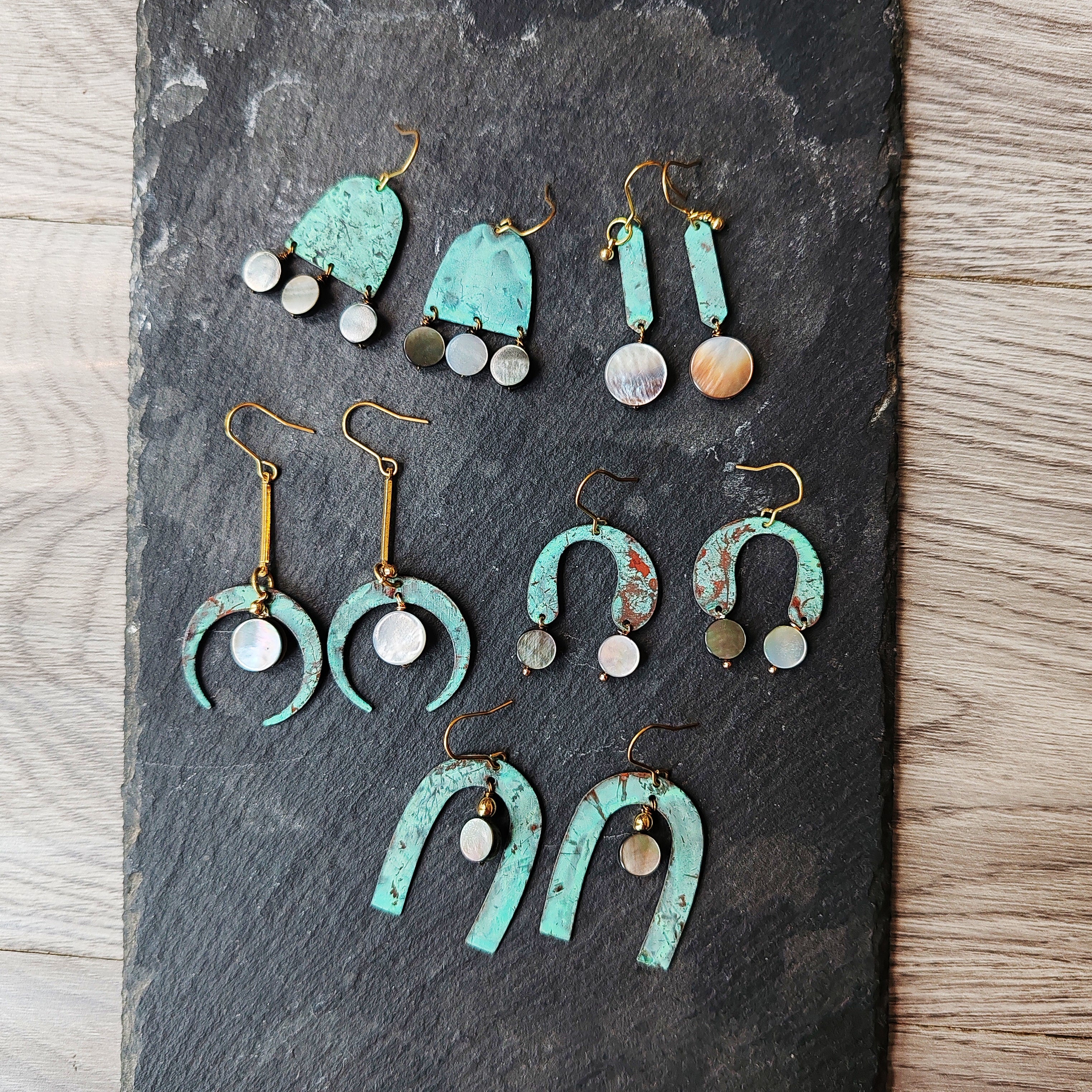 Blue Flame Earrings Collection