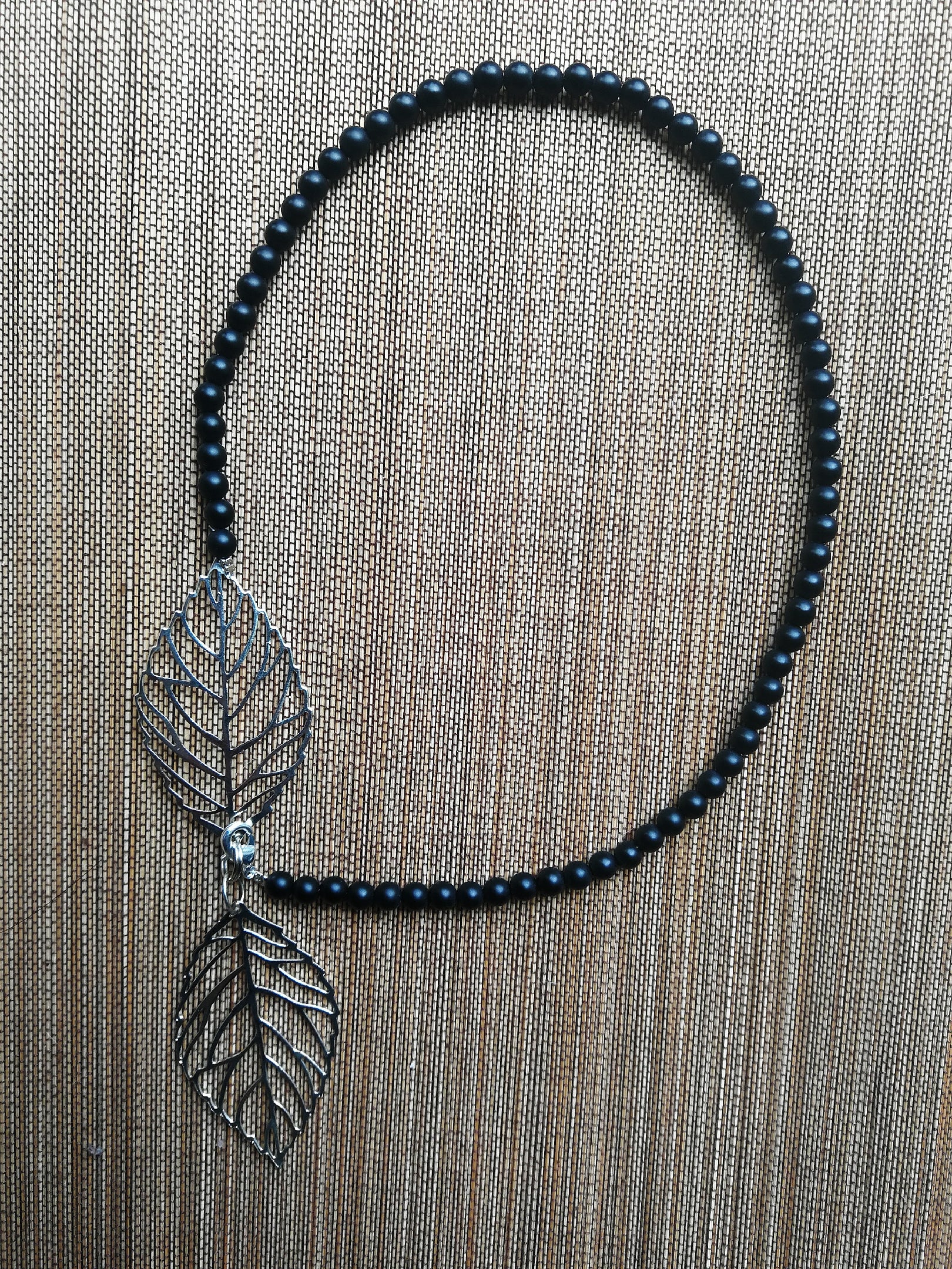 leaves necklace, short one